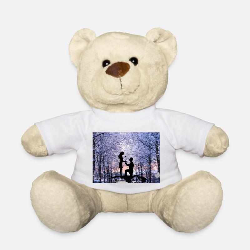 Love - Teddy - Weiß