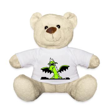 Wing Dragon DJ Mixer Fête Monster Musique - Nounours - blanc - Devant
