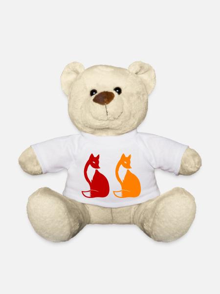 fox 2 - Teddy - Weiß
