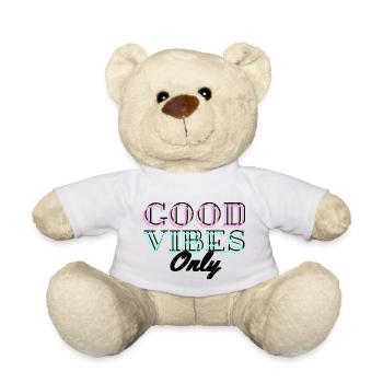 positive Energie - Teddy - Weiß - Vorne