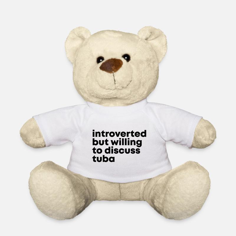 Tuba - Teddy - Weiß