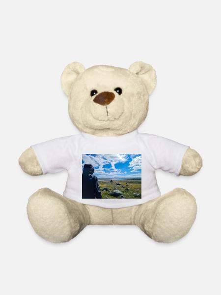 Fernweh - Sehnsucht nach Weite - Teddy - Weiß