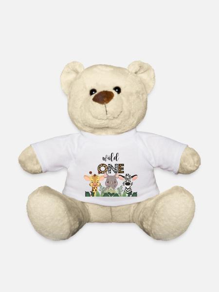 Geburtstag - Teddy - Weiß