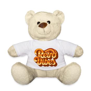 Retro-Vibes - Teddy - Weiß - Vorne