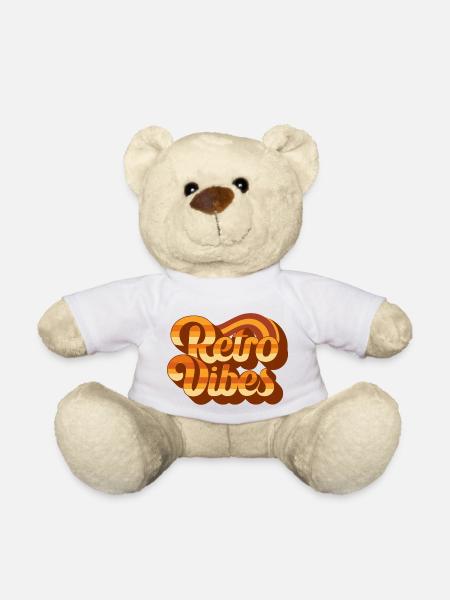 Retro-Vibes - Teddy - Weiß