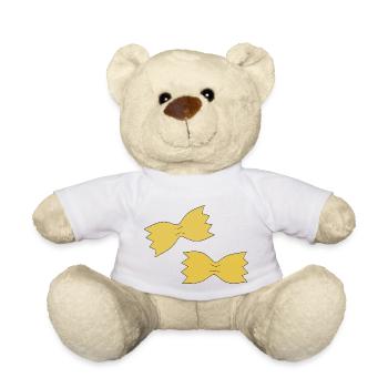 Pâtes Farfalle - Nounours - blanc - Devant