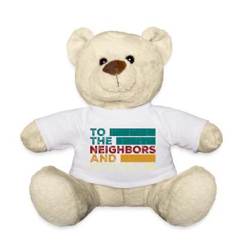 An die Nachbarn und Nationen - Teddy - Weiß - Vorne