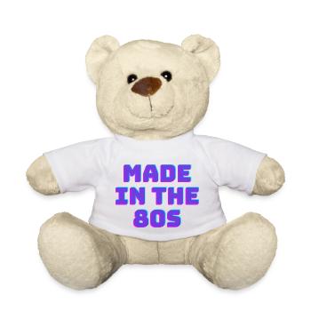 Made in the 80s - Teddy - Weiß - Vorne