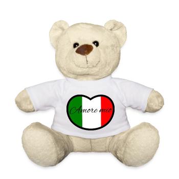 Italia amore mio - Nounours - blanc - Devant