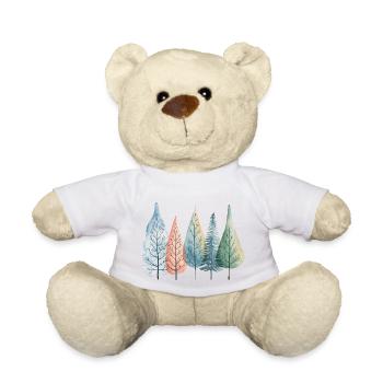 Hiver - Nounours - blanc - Devant
