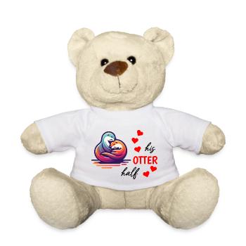 Otter half liebe geschenk - Teddy - Weiß - Vorne