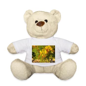 bird of paradise (in german Paradiesvogelbaum) - Teddy Bear - white - Front