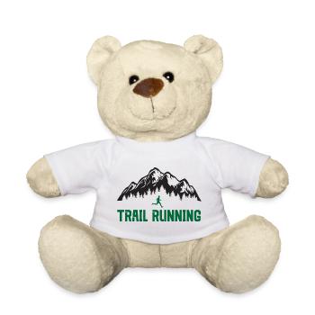Trail Running - Teddy Bear - white - Front