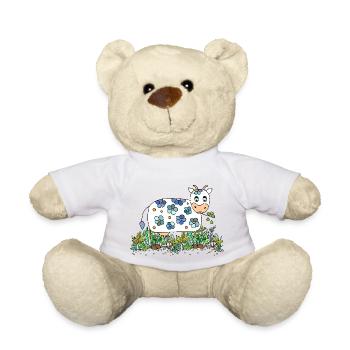 Vache - Nounours - blanc - Devant