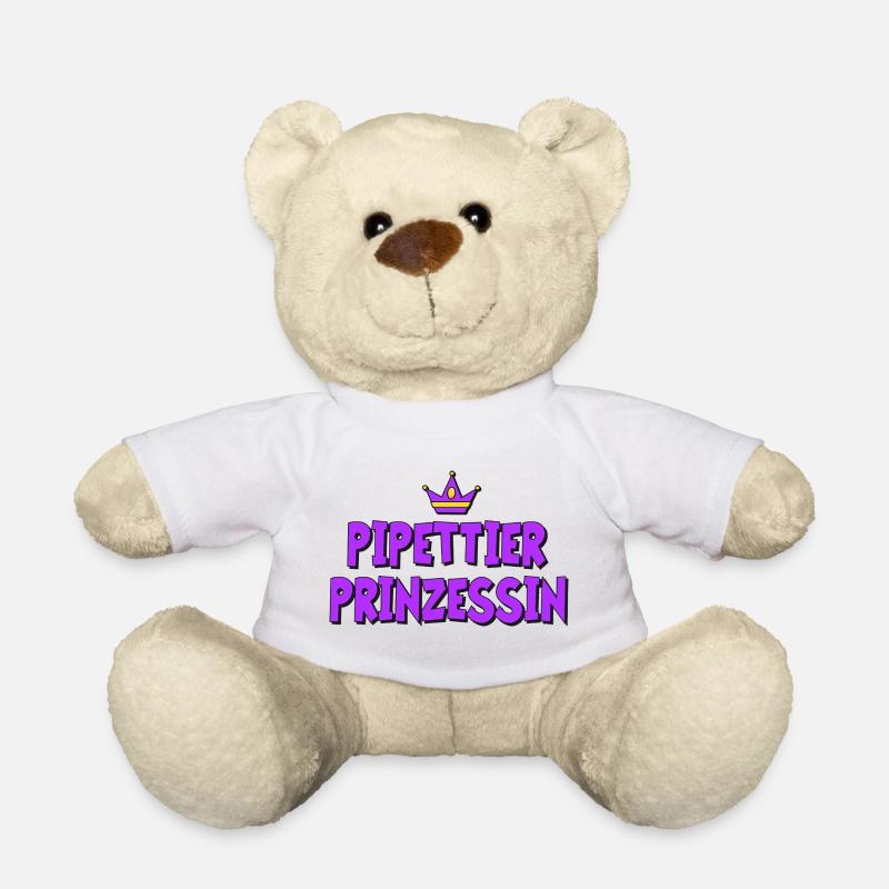 Pipettierprinzessin - Teddy - Weiß