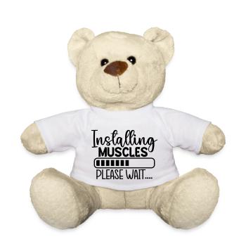 Installing Muscles - Teddy - Weiß - Vorne