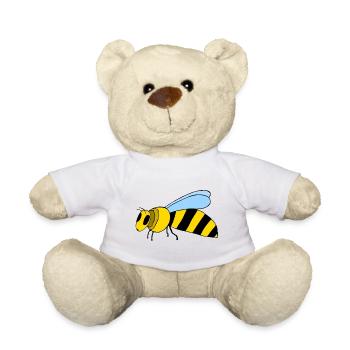 Biene - Teddy - Weiß - Vorne
