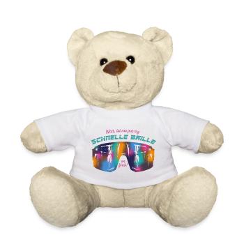 Fast Goggles Mode - Teddy Bear - white - Front