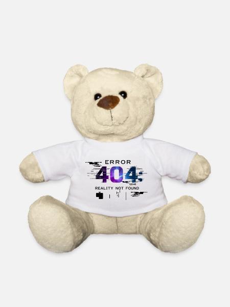Error: Realität nicht gefunden - Teddy - Weiß