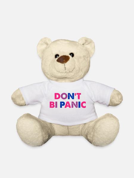 Don't Bi Panic - Teddy - Weiß