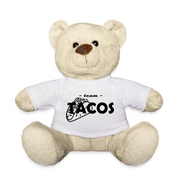 team tacos - Nounours - blanc - Devant