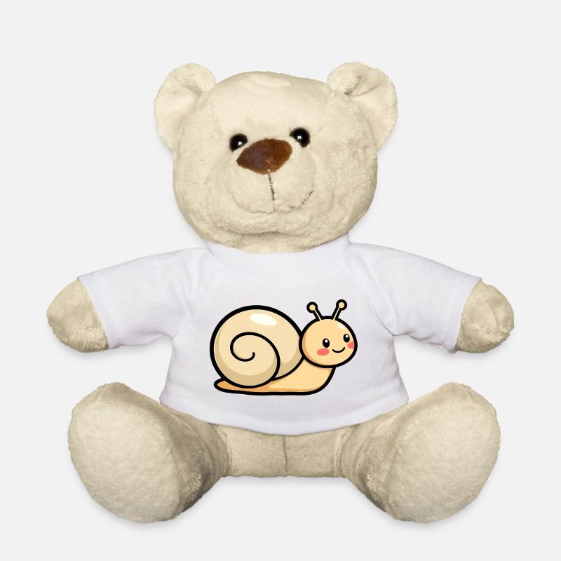 Escargot - Nounours - blanc