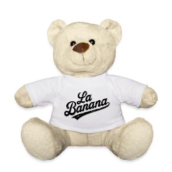 La banana - Teddy Bear - white - Front