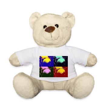 Shell - Teddy Bear - white - Front
