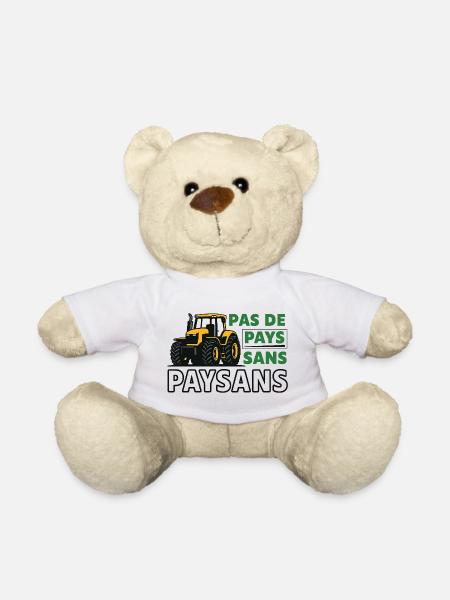 Kein Land ohne Landwirte - Teddy - Weiß