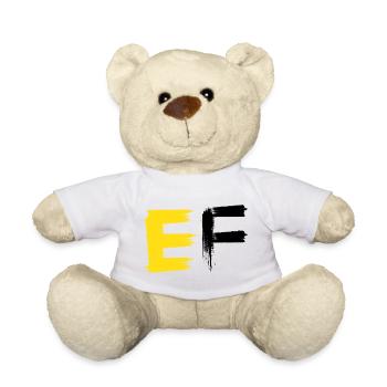 Colorful Dream Animal Abstract Design - Teddy Bear - white - Front