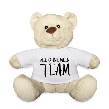 My Team - Teddy Bear - white - Front