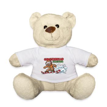 Biscuit de snowboard - Nounours - blanc - Devant