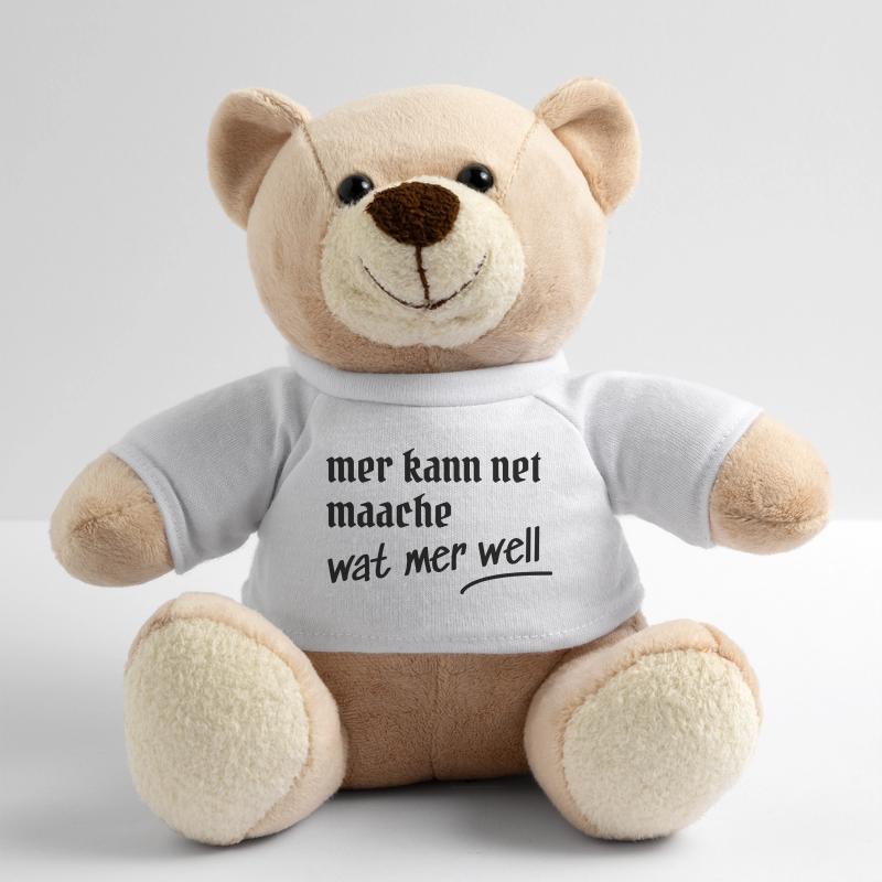 Kölsche Spruch Design Geschenk Teddy