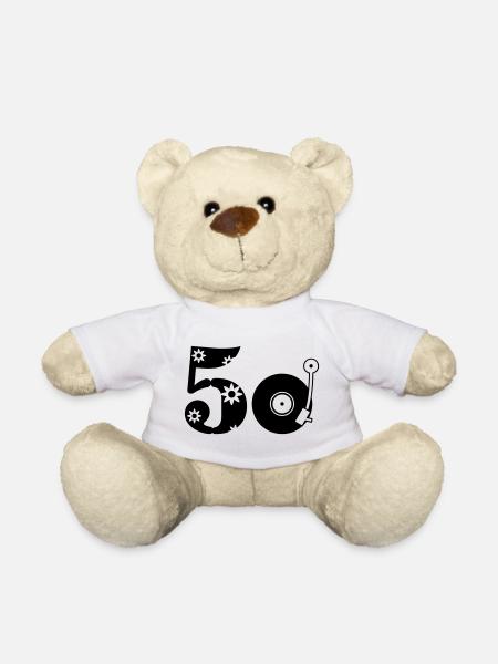 Années 50 Années cinquante - Nounours - blanc