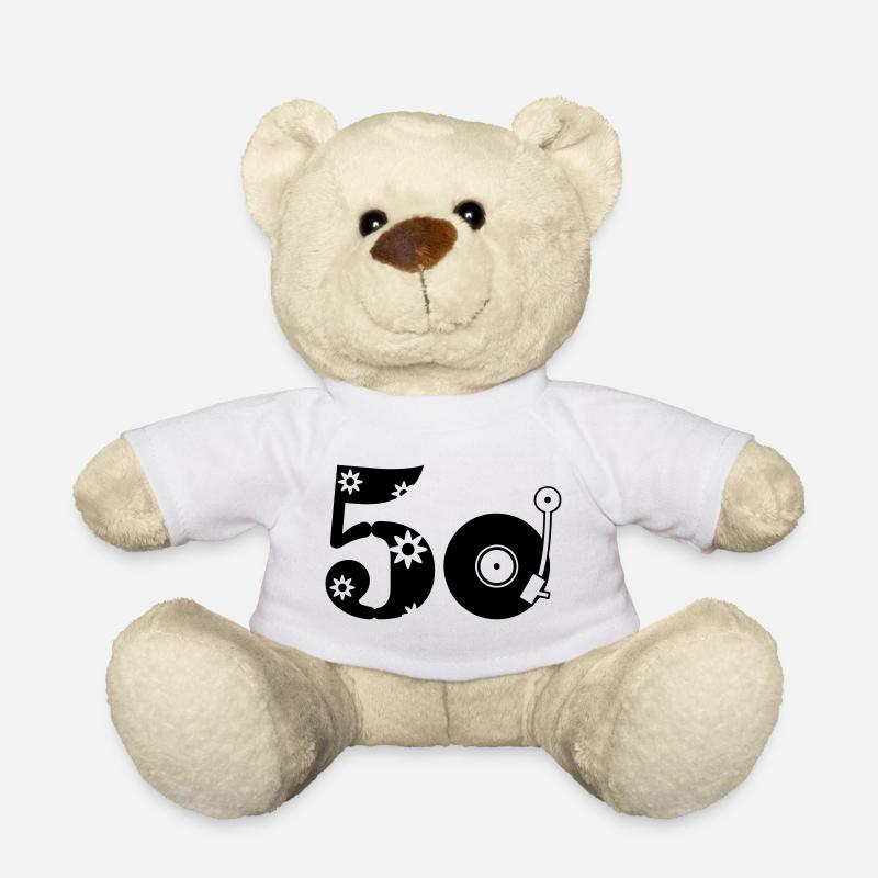 Années 50 Années cinquante - Nounours - blanc