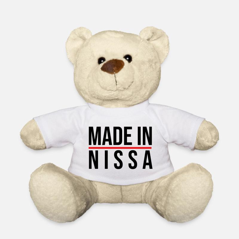 Hergestellt in Nissa - Teddy - Weiß