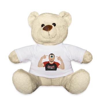 BRAIN PROCESSOR - geek & scifi - Teddy Bear - white - Front
