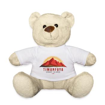 Timanfaya, Lanzarote, Kanarische Inseln, Vulkan, Nationalpark - Teddy - Weiß - Vorne