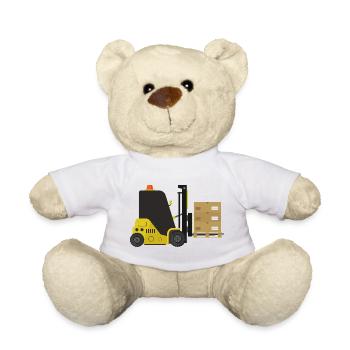 Gabelstapler - Teddy - Weiß - Vorne