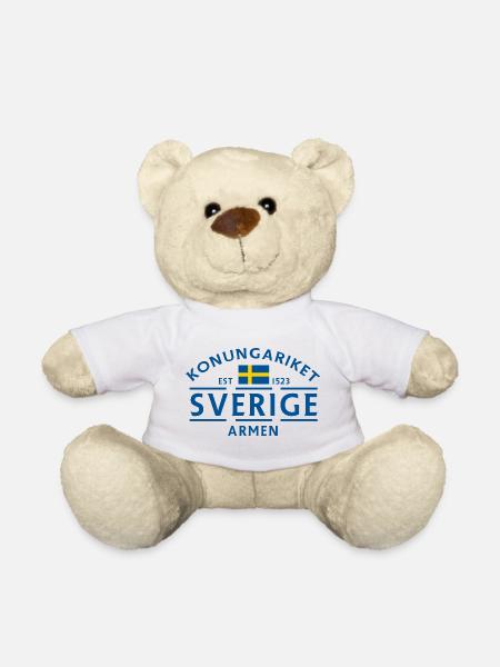Stockholm 1252, Schweden - Teddy - Weiß