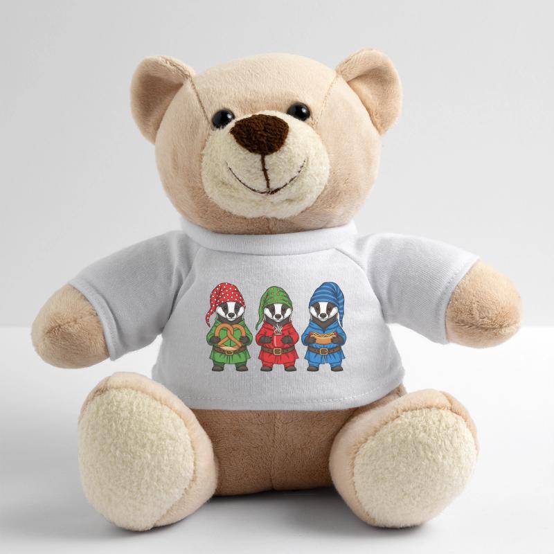 Europäischer Dachs Merry Christmas Cooles Geschenk Teddy