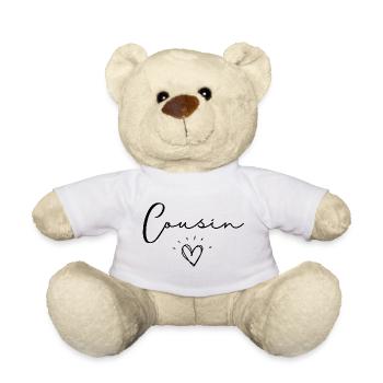 cousin - Nounours - blanc - Devant
