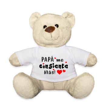Papa verwöhnt mich noch mehr - Teddy - Weiß - Vorne