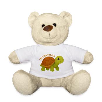 Trop cool pour précipiter Tortue - Nounours - blanc - Devant