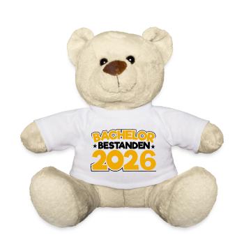 Bachelor 2026 Graduation Graduation - Teddy Bear - white - Front