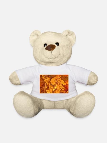 Fantasy ocre - Nounours - blanc