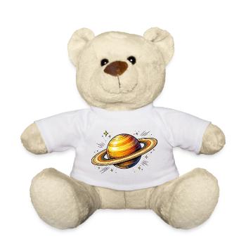 Planet Saturn  - Teddy - Weiß - Vorne
