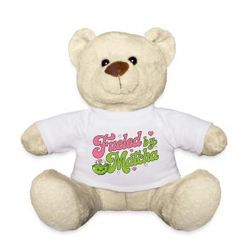 Funny matcha design for matcha lovers - Teddy Bear - white - Front