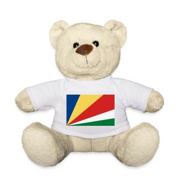 Color Geometry Stripes - Teddy Bear - white - Front