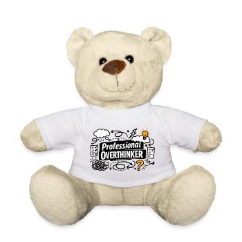 Professional OVERTHINKER - Teddy - Weiß - Vorne